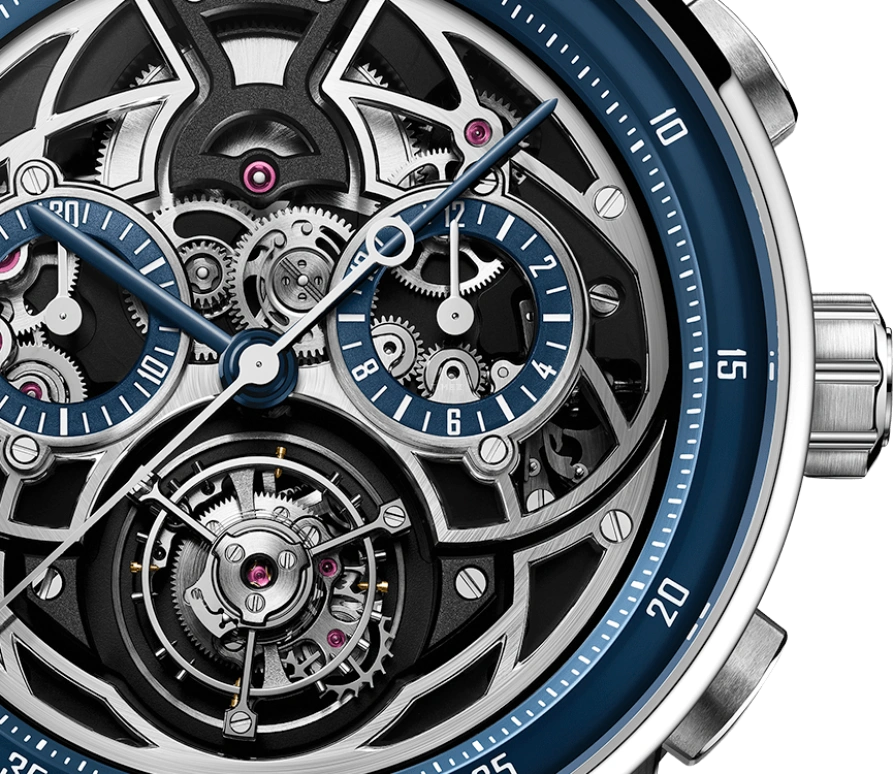 Audemars Piguet,CODE 11.59 41mm,41mm,White Gold,Skeleton,Automatic,Chronograph,Tourbillon,Flyback,26399BC,26399BC.OO.D321CR.01