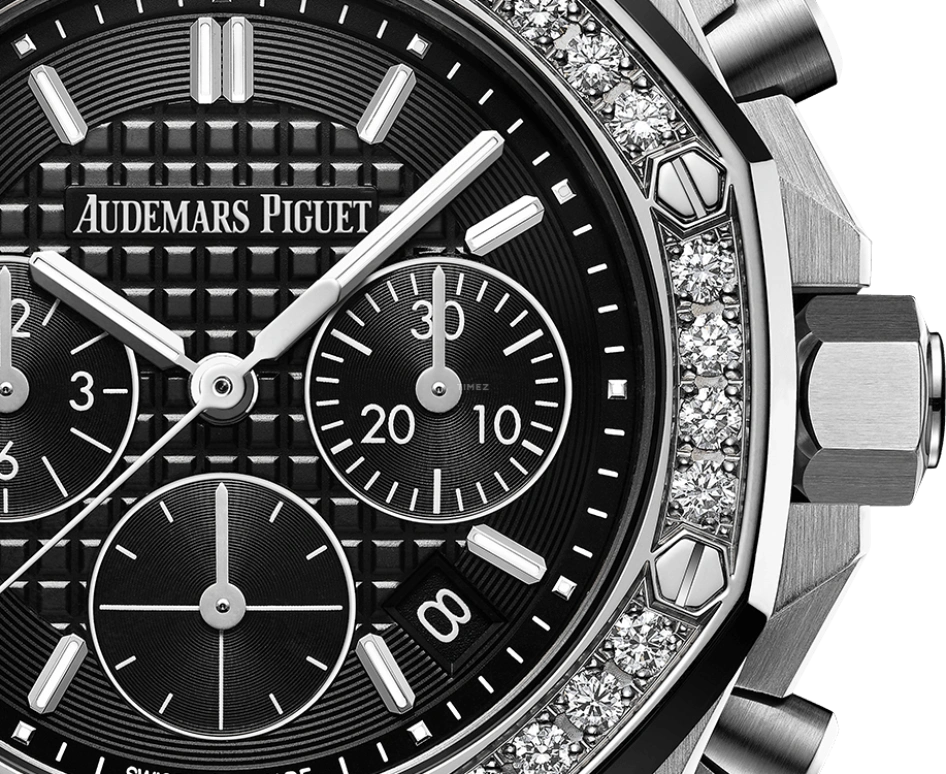 Audemars Piguet,Royal Oak Offshore 37mm,37mm,Stainless Steel,Black,Automatic,Chronograph,Day,26231ST,26231ST.ZZ.D002CA.01