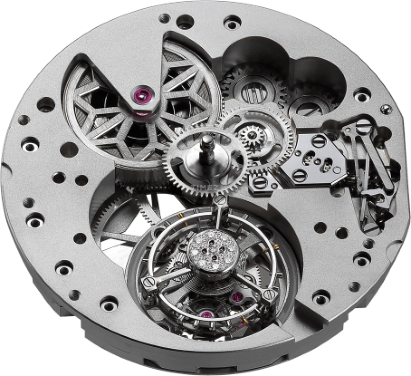 Audemars Piguet,Royal Oak Concept 38.50mm,38.50mm,Pink Gold,Skeleton,Grey,Blue,Handwound,Tourbillon,72hours,26228OR,26228OR.SS.D314CR.01
