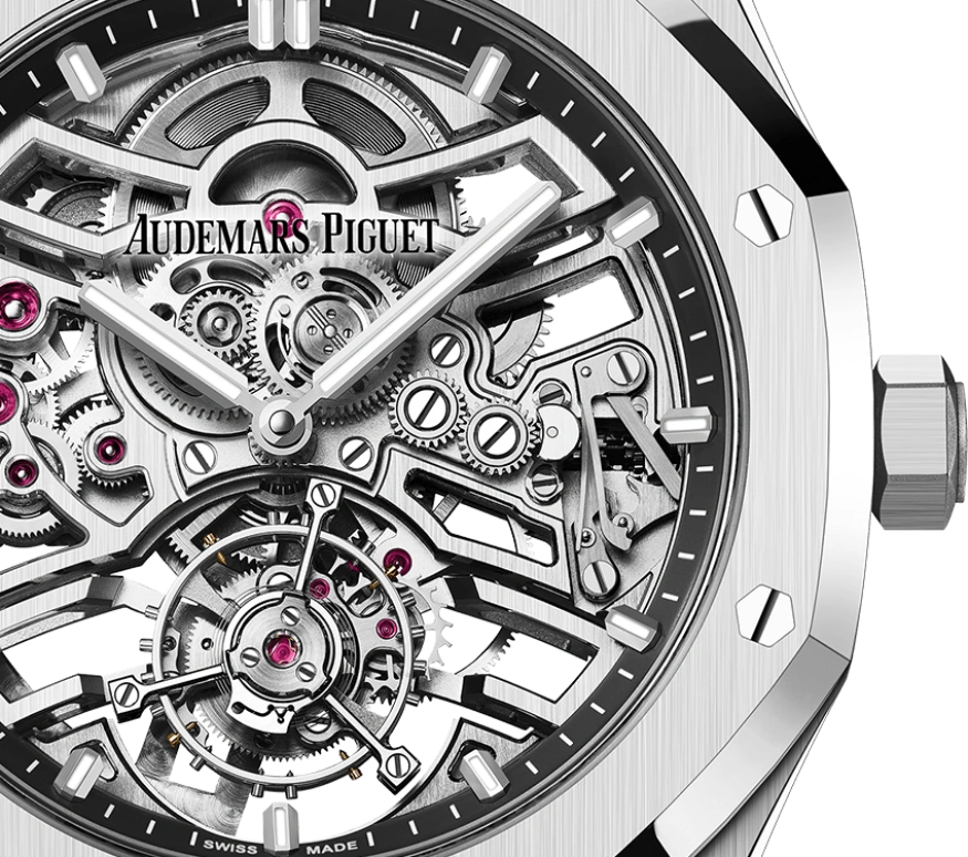 Audemars Piguet,Royal Oak 41mm,41mm,Stainless Steel,Skeleton,Automatic,Tourbillon,65hours,26735ST,26735ST.OO.1320ST.01 50th