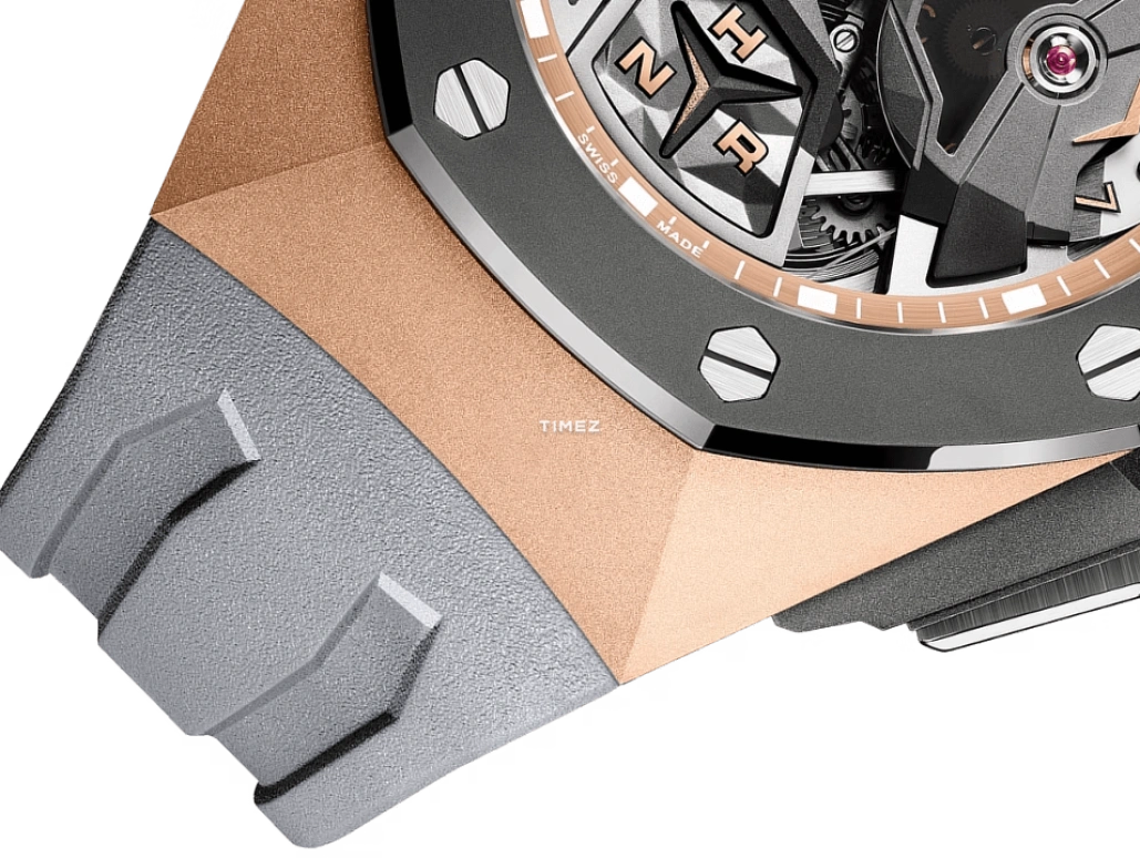 Audemars Piguet,Royal Oak Concept 44mm,44mm,Rose Gold,Skeleton,Handwound,Dule Time,Tourbillon,Function Selector,26589RO,26589RO.OO.D006CA.01