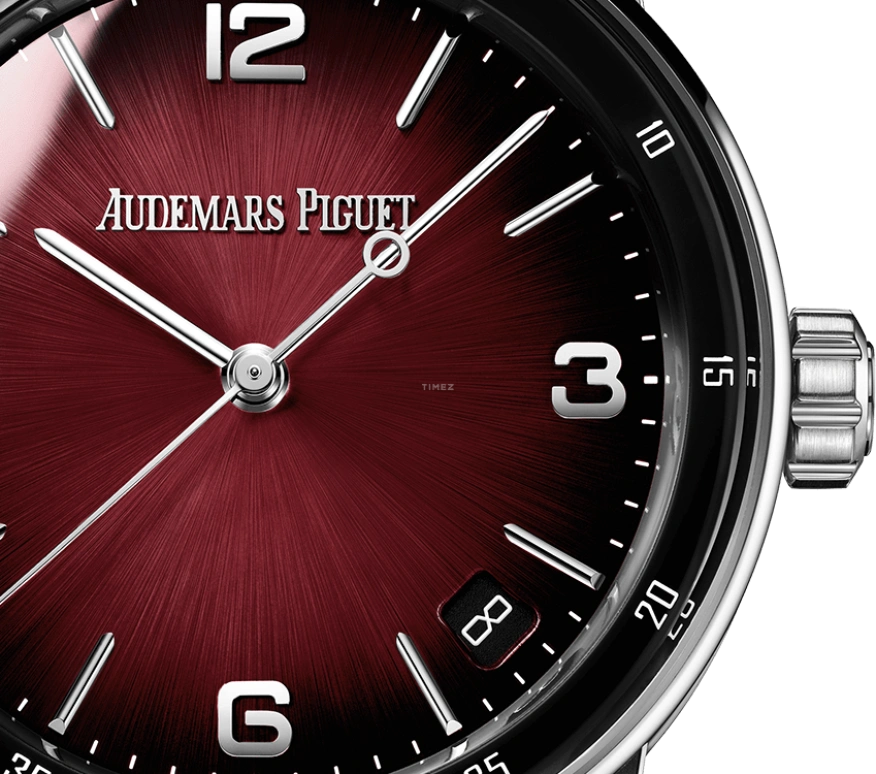 Audemars Piguet,CODE 11.59 41mm,41mm,White Gold,Red,Automatic,Day,70hours,15210BC,15210BC.OO.A068CR.01