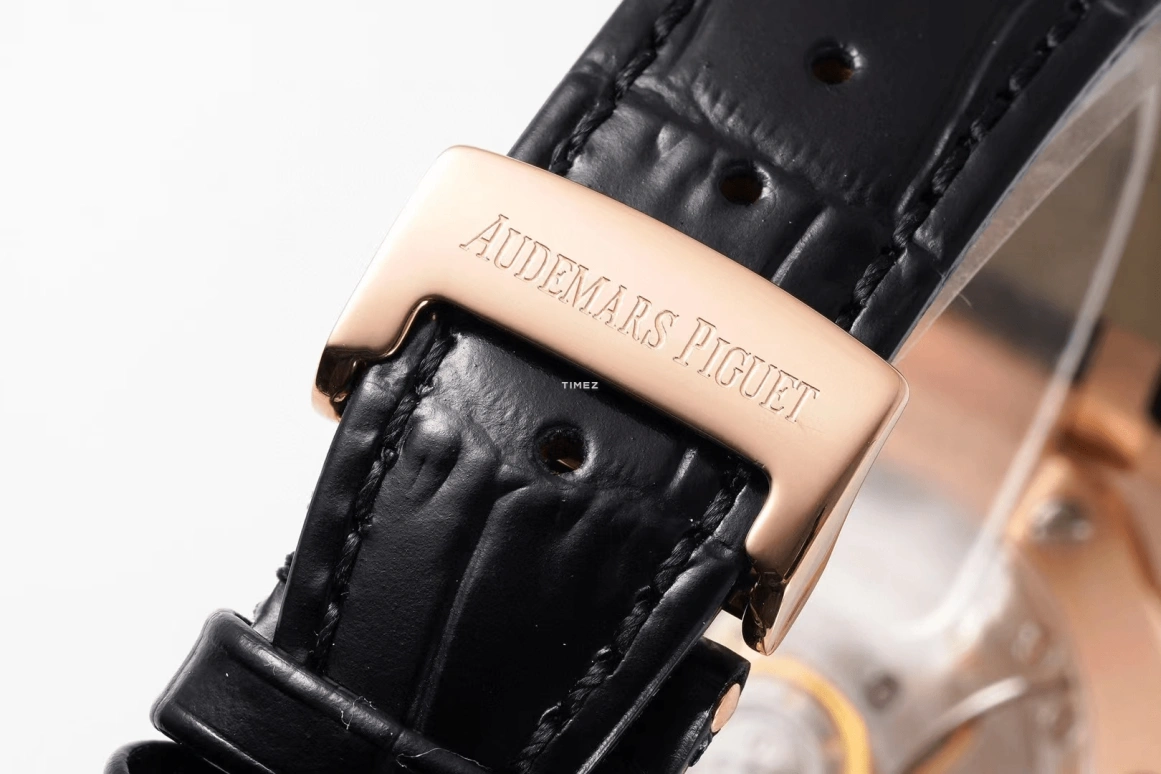Audemars Piguet,Royal Oak 41mm,41mm,Rose Gold,Black,Automatic,Day,70hours,15510OR,15510OR.OO.D002CR.02