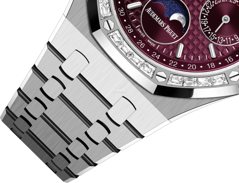 Audemars Piguet,Royal Oak 41mm,41mm,White Gold,Purple,Automatic,Moonphase,Perpetual Calendar,Month,Date,40hours,In-house Caliber,Kevin Hart,Lil Kev,26598BC,26598BC.ZZ.1220BC.01