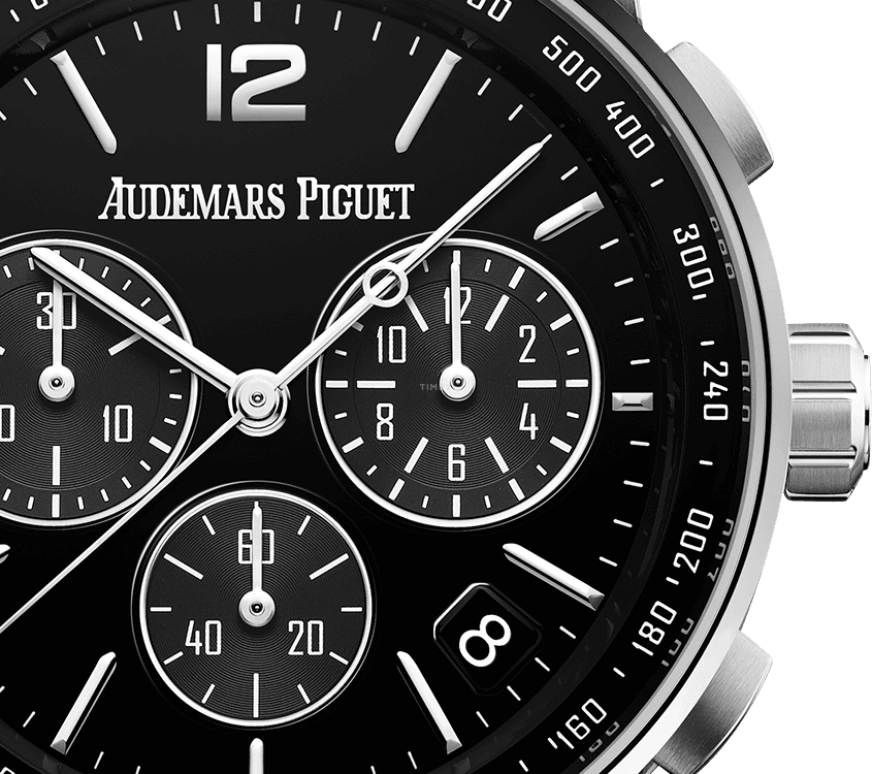 Audemars Piguet,CODE 11.59 41mm,41mm,White Gold,Black,Automatic,Chronograph,Day,Flyback,26393BC,26393BC.OO.A002CR.01
