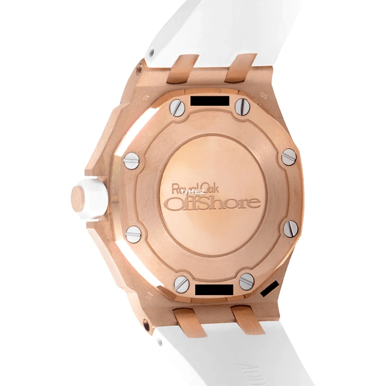Audemars Piguet,Royal Oak Offshore 37mm,37mm,Rose Gold,White,Silver,Quartz,Day,In-house Caliber,67540OK,67540OK.ZZ.D010CA.01