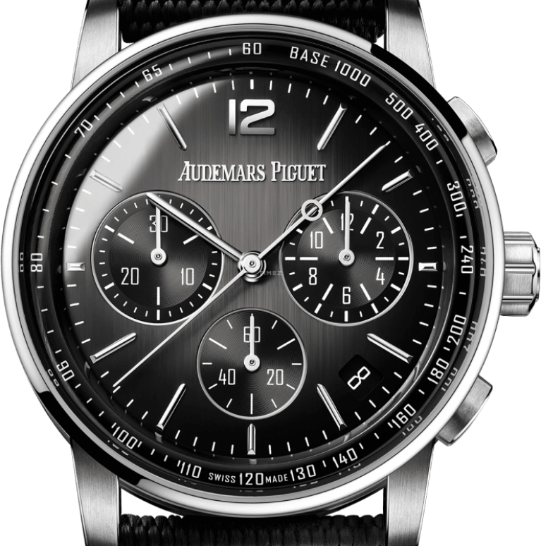 Audemars Piguet,CODE 11.59 41mm,41mm,Ceramic,White Gold,Grey,Automatic,Chronograph,Day,Flyback,26393NB,26393NB.OO.A002KB.01