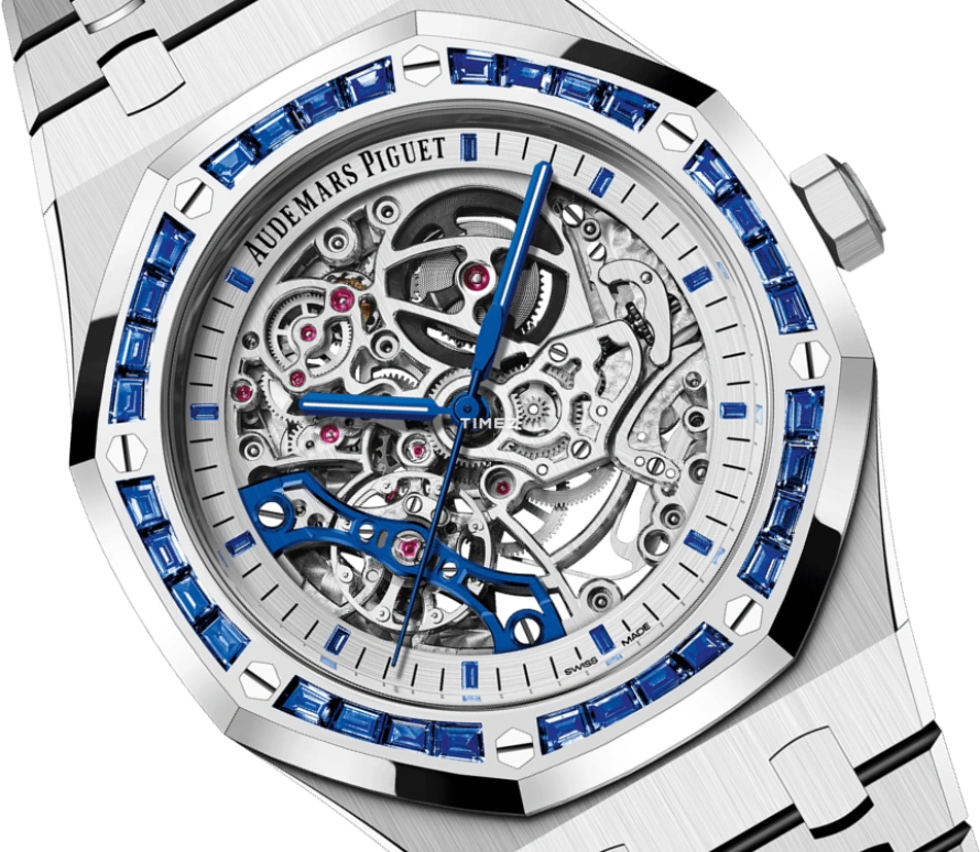 Audemars Piguet,Royal Oak 41mm,41mm,White Gold,Skeleton,Automatic,Double Balance,45hours,El Ozo,15412BC,15412BC.SS.1220BC.02