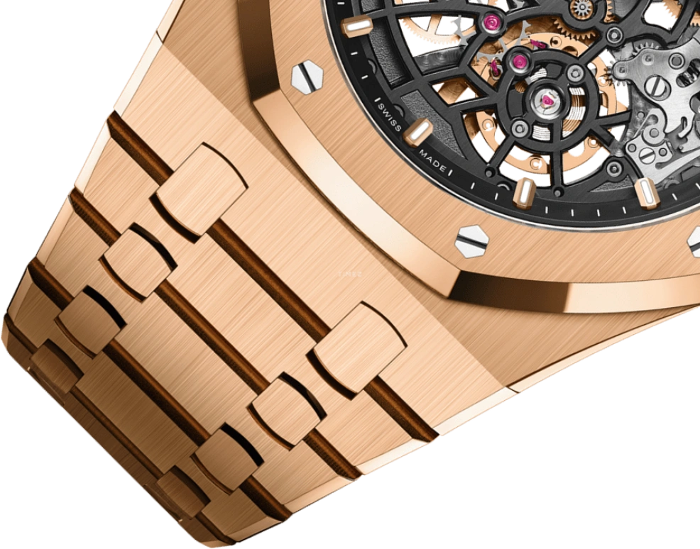Audemars Piguet,Royal Oak 39mm,39mm,Pink Gold,Skeleton,Automatic,55hours,In-house Caliber,16204OR,16204OR.OO.1240OR.01 50th