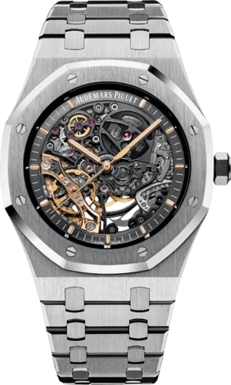 Audemars Piguet,Royal Oak 41mm,41mm,Stainless Steel,Grey,Automatic,45hours,In-house Caliber,Jayson Tatum,Declan Rice,Taco Jay,15407ST,15407ST.OO.1220ST.01