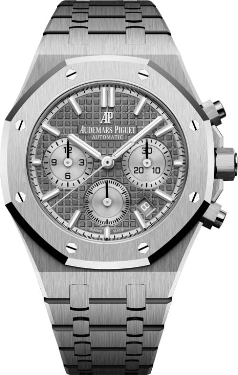 Audemars Piguet,Royal Oak 38mm,38mm,Stainless Steel,Grey,Automatic,Chronograph,Day,Nick Jonas,NickJ,nick,26315ST,26315ST.OO.1256ST.02