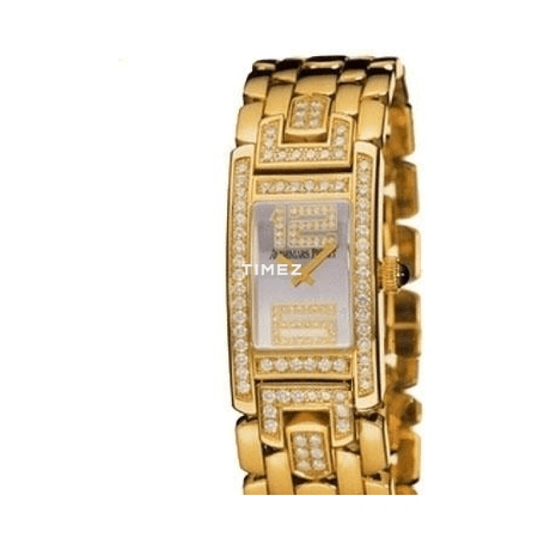 Audemars Piguet,Other 18mm,18mm,Yellow Gold,Silver,Quartz,Sapphire,Crystal Glass,Rectangular,67405BA,67405BA.ZZ.1181BA.03