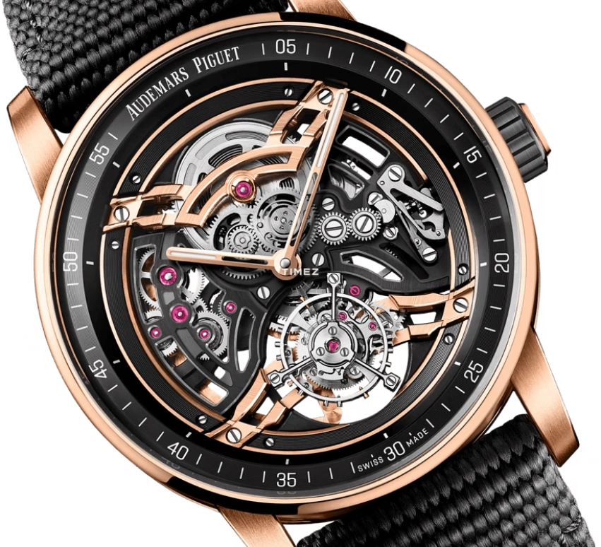 Audemars Piguet,CODE 11.59 41mm,41mm,Ceramic,Rose Gold,Black,Automatic,Tourbillon,65hours,26601NR,26601NR.OO.D002KB.01