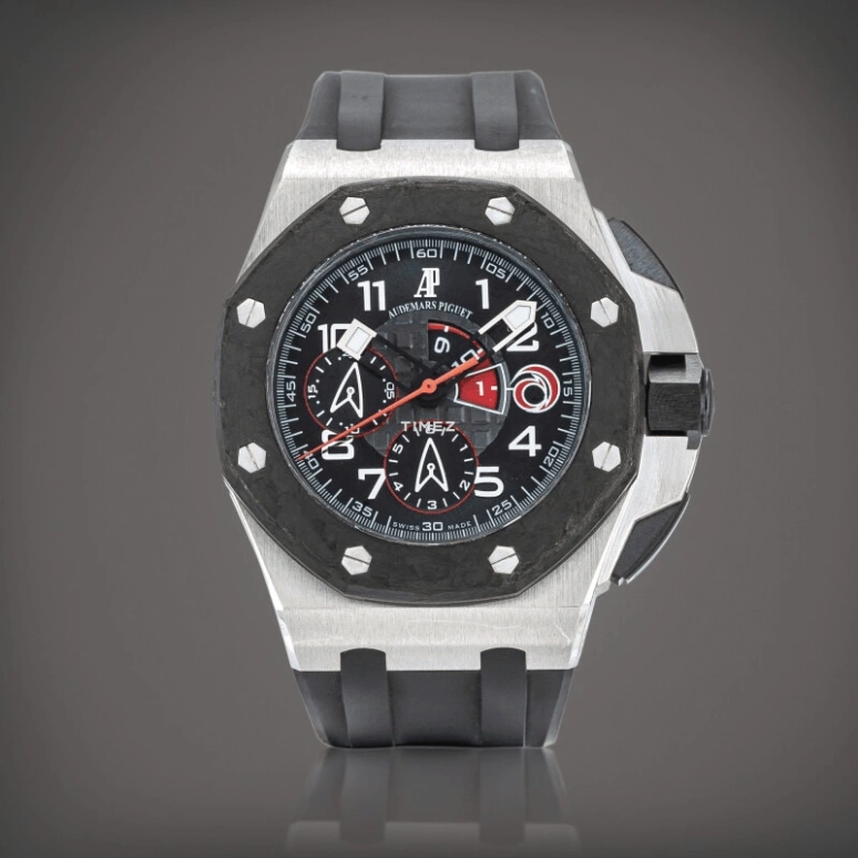 Audemars Piguet,Royal Oak Offshore 44mm,44mm,Ceramic,Carbon,Platinum,Black,Automatic,Chronograph,60hours,26062PT,26062PT.O.A002CA.01