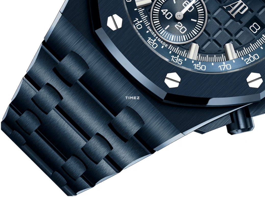 Audemars Piguet,Royal Oak Offshore 42mm,42mm,Ceramic,Blue,Automatic,Chronograph,Day,26238CD,26238CD.OO.1300CD.01