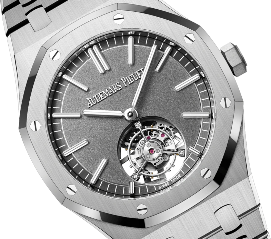 Audemars Piguet,Royal Oak 41mm,41mm,Titanium,Grey,Automatic,Tourbillon,65hours,Khaled Mohamed Khaled,Lando Norris,DJ Khaled,26530TI,26530TI.OO.1220TI.01
