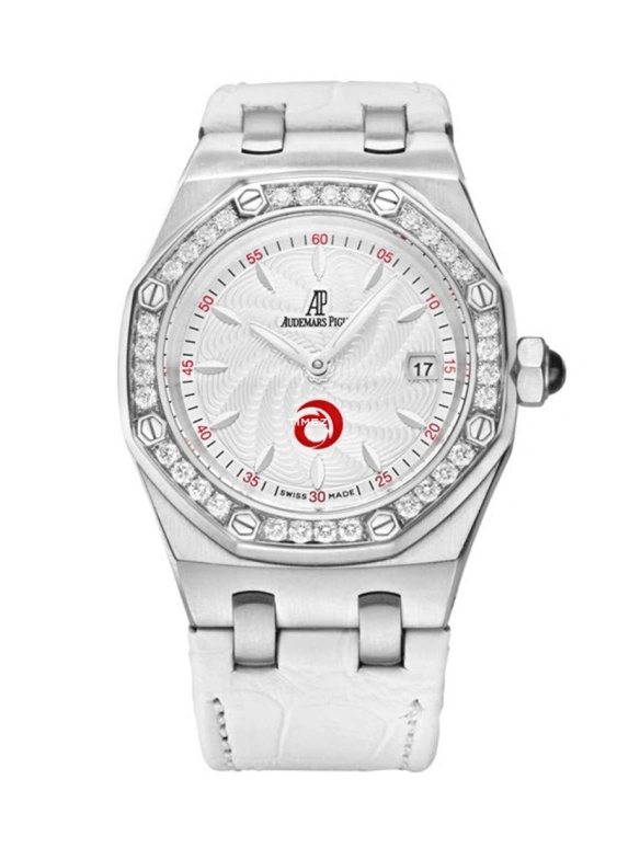 Audemars Piguet,Royal Oak 33x42mm,33x42mm,Stainless Steel,White,Quartz,Day,Sapphire,Crystal Glass,67611ST,67611ST.ZZ.D012CR.01