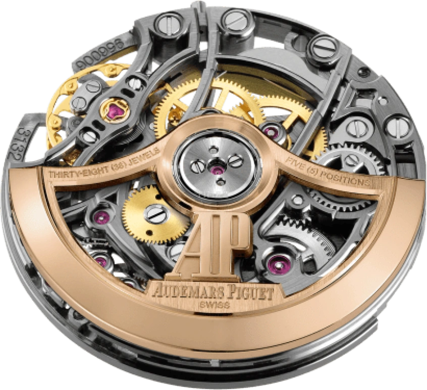 Audemars Piguet,Royal Oak 37mm,37mm,Yellow Gold,Skeleton,Automatic,Double Balance,45hours,15468BA,15468BA.YG.1259BA.01