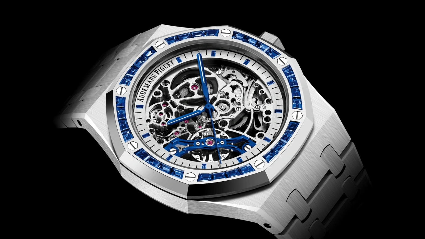 Audemars Piguet,Royal Oak 41mm,41mm,White Gold,Skeleton,Automatic,Double Balance,45hours,El Ozo,15412BC,15412BC.SS.1220BC.02