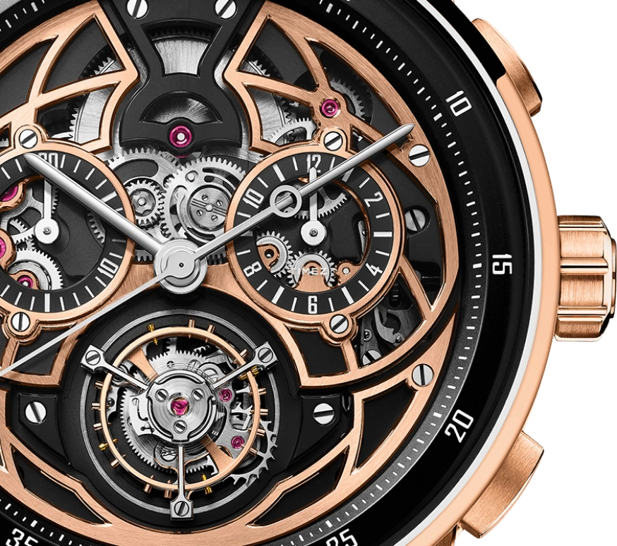 Audemars Piguet,CODE 11.59 41mm,41mm,Ceramic,Rose Gold,Skeleton,Automatic,Chronograph,Tourbillon,Flyback,Jayson Tatum,Taco Jay,26399NR,26399NR.OO.D002KB.01