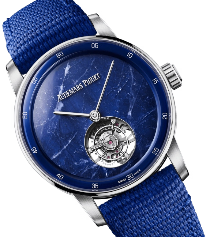 Audemars Piguet,CODE 11.59 41mm,41mm,White Gold,Blue,Automatic,Tourbillon,65hours,26396BC,26396BC.OO.D349KB.01