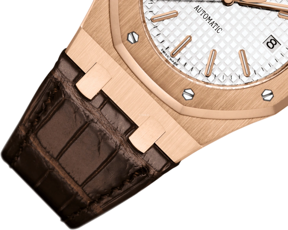 Audemars Piguet,Royal Oak 39mm,39mm,Rose Gold,Silver,White,Automatic,Day,60hours,15300OR,15300OR.OO.D088CR.02