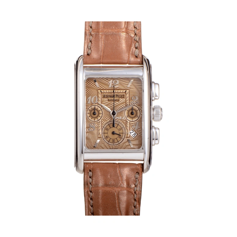 Audemars Piguet,Classique 29x46mm,29x46mm,Stainless Steel,Coffee,Brown,Automatic,Chronograph,Day,25925BC,25925BC.OO.D089CR.01