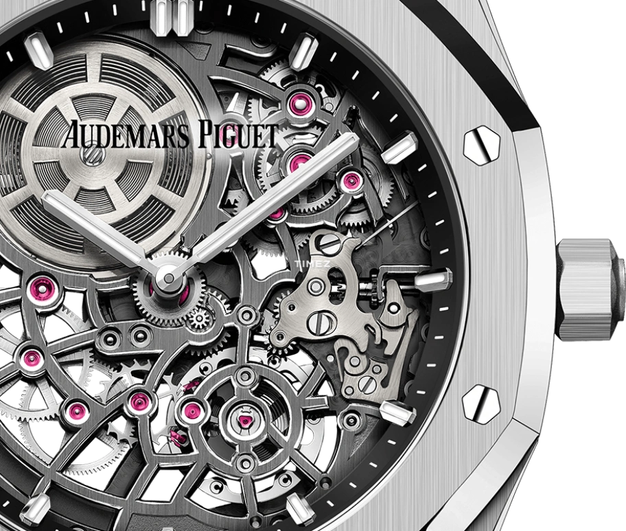 Audemars Piguet,Royal Oak 39mm,39mm,White Gold,Grey,Skeleton,Automatic,55hours,In-house Caliber,Serena Williams,16204BC,16204BC.OO.1240BC.01