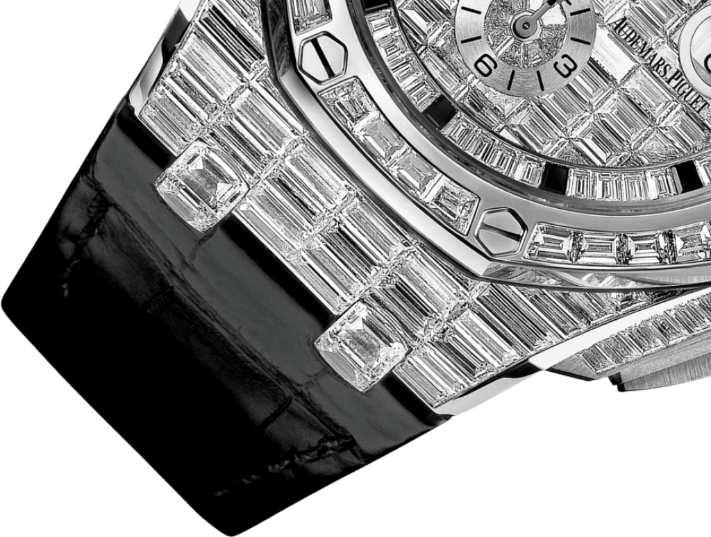 Audemars Piguet,Royal Oak Offshore 44mm,44mm,White Gold,Silver,Automatic,Chronograph,Day,26403BC,26403BC.ZZ.D102CR.01