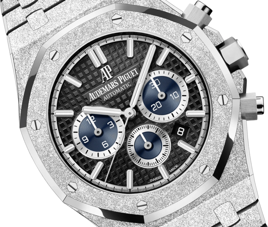 Audemars Piguet,Royal Oak 41mm,41mm,White Gold,Black,Automatic,Chronograph,Day,26331BC,26331BC.GG.1224BC.03