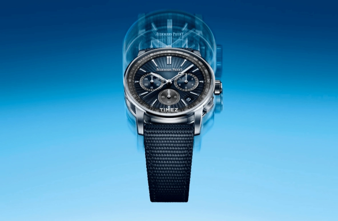 Audemars Piguet,CODE 11.59 41mm,41mm,Stainless Steel,Blue,Automatic,Chronograph,Day,Flyback,26393ST,26393ST.OO.A348KB.01