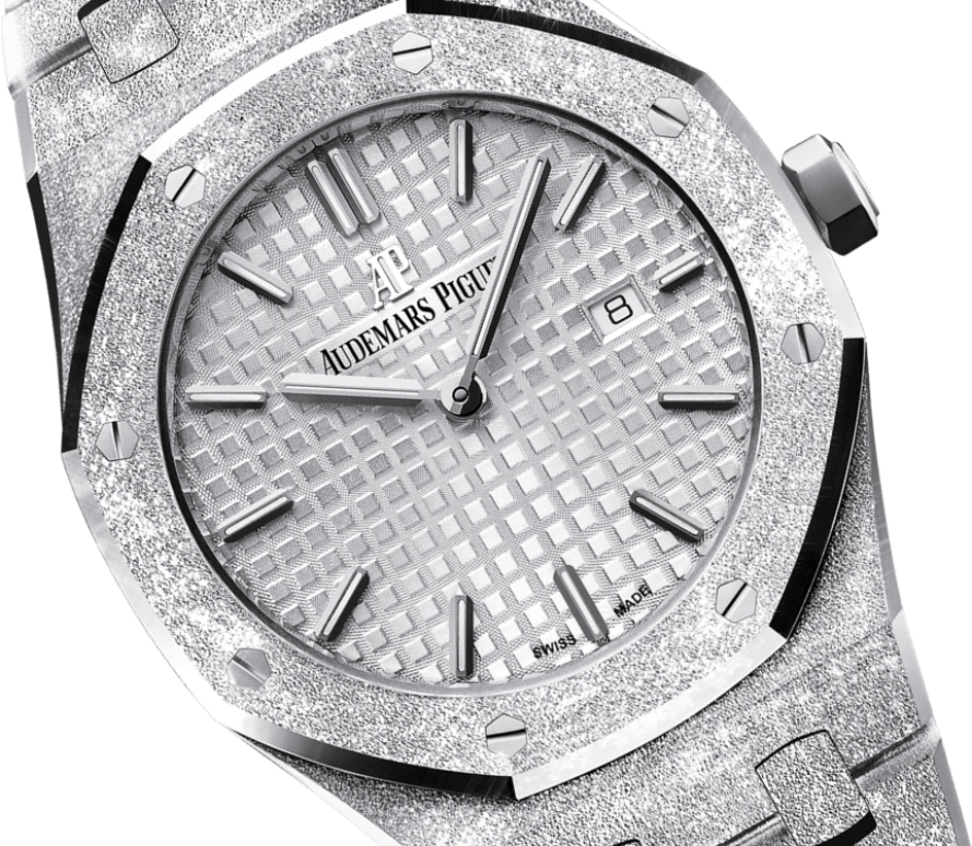 Audemars Piguet,Royal Oak 33mm,33mm,White Gold,Silver,White,Silver White,Quartz,Day,In-house Caliber,67653BC,67653BC.GG.1263BC.01