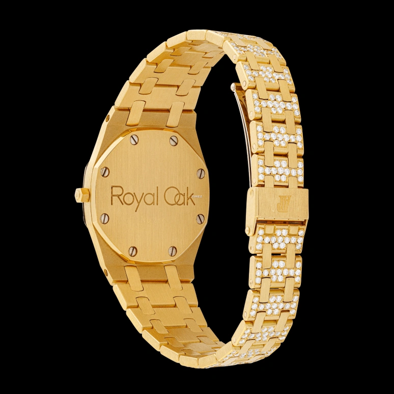 Audemars Piguet,Royal Oak 30mm,30mm,Yellow Gold,Gold,Quartz,Sapphire,Crystal Glass,Octagon,66064BA