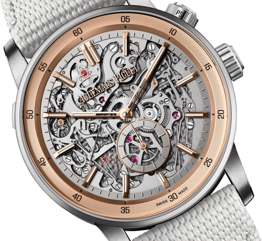 Audemars Piguet,CODE 11.59 41mm,41mm,Platinum,White Gold,Grey,Handwound,Minute Repeater,Grande Sonnerie,Petite Sonnerie,26397PN,26397PN.OO.D008KB.01