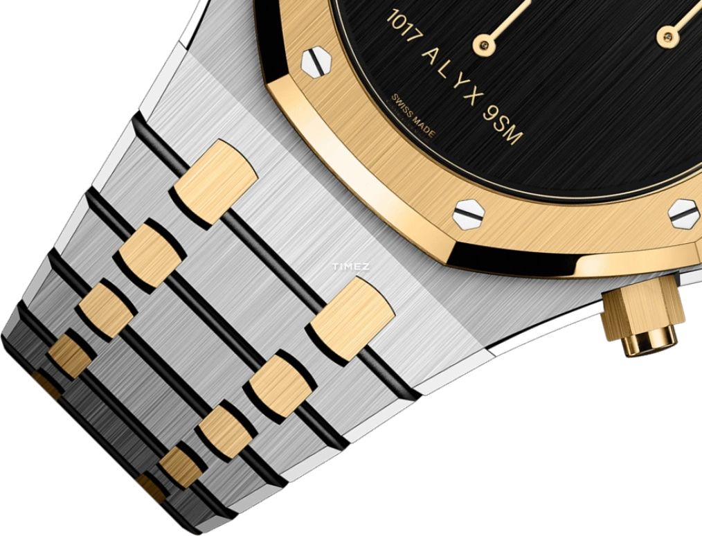 Audemars Piguet,Royal Oak 41mm,41mm,Yellow Gold,Stainless Steel,Black,Automatic,Chronograph,70hours,26240SA,26240SA.OO.1320SA.01