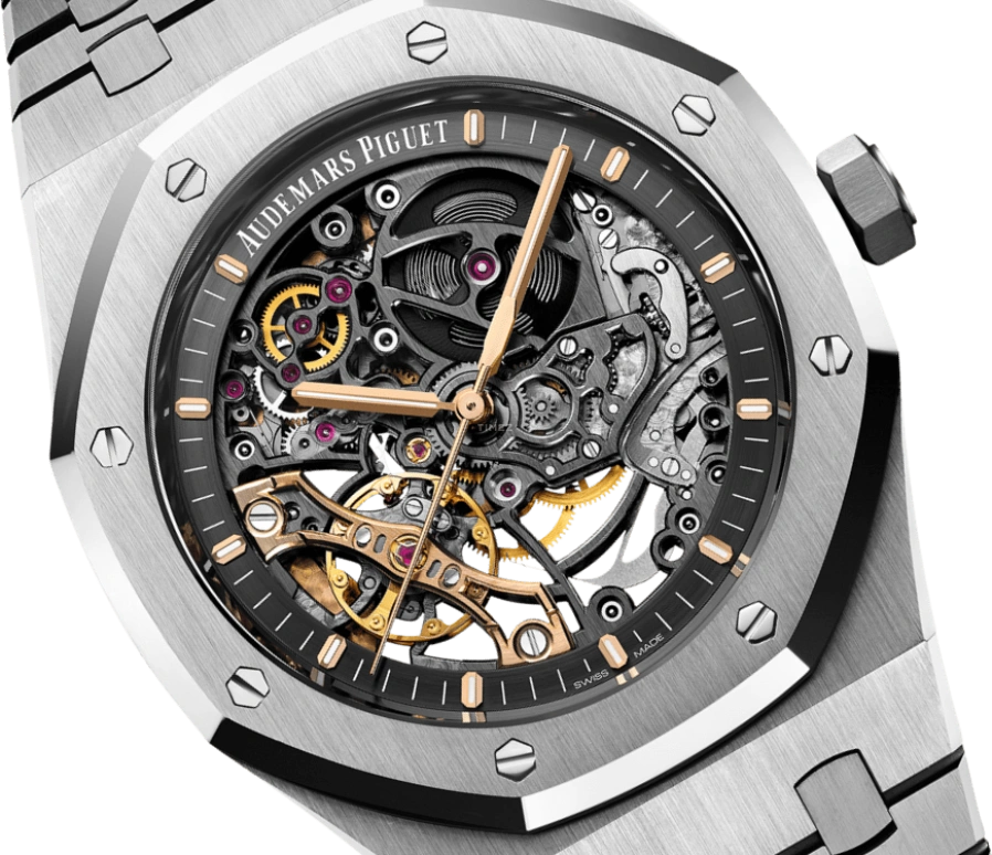 Audemars Piguet,Royal Oak 41mm,41mm,Stainless Steel,Grey,Automatic,45hours,In-house Caliber,Jayson Tatum,Declan Rice,Taco Jay,15407ST,15407ST.OO.1220ST.01