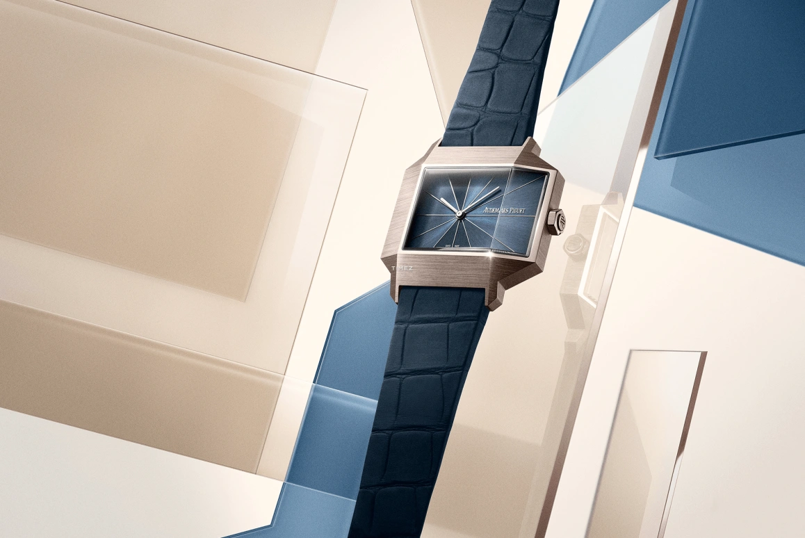 Audemars Piguet,(re)Master 41mm,41mm,Sand Gold,Blue,Automatic,52hours,In-house Caliber,Gunna,15240SG,15240SG.OO.A347CR.01