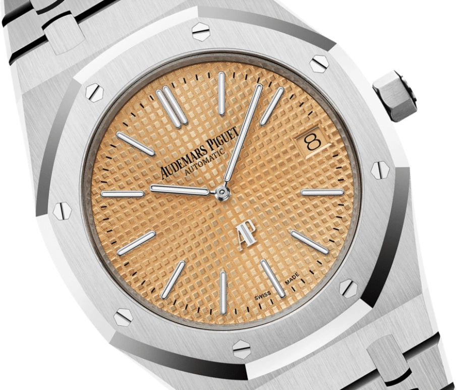 Audemars Piguet,Royal Oak 39mm,39mm,White Gold,Pink Gold,Automatic,Day,40hours,15202BC,15202BC.OO.1240BC.01