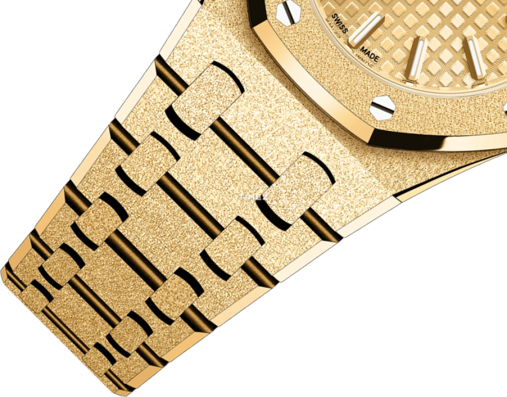 Audemars Piguet,Royal Oak 23mm,23mm,Yellow Gold,Champagne,Quartz,In-house Caliber,Sapphire,Crystal Glass,Rihanna,67630BA,67630BA.GG.1312BA.01