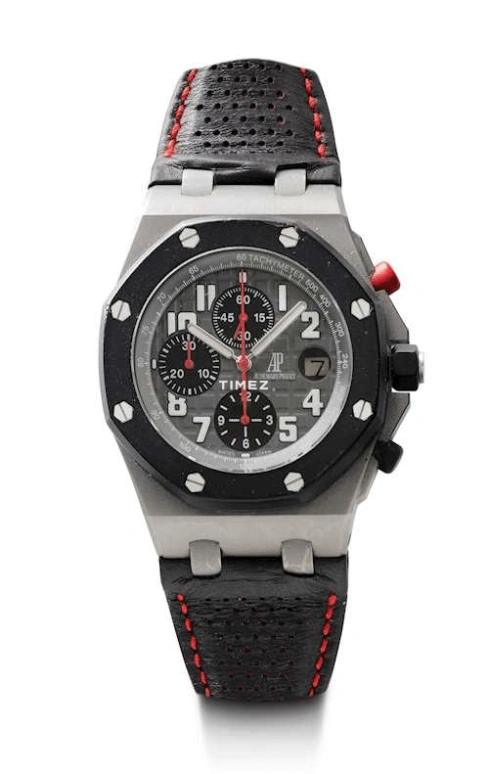 Audemars Piguet,Royal Oak Offshore 42mm,42mm,Titanium,Rubber,Grey,Black,Automatic,Chronograph,Day,26296IK,26296IK.GG.D003CU.01