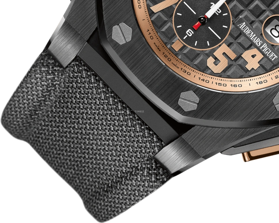 Audemars Piguet,Royal Oak Offshore 48mm,48mm,Pink Gold,Titanium,Ceramic,Black,Automatic,Chronograph,Day,26378IO,26378IO.OO.A001KE.01