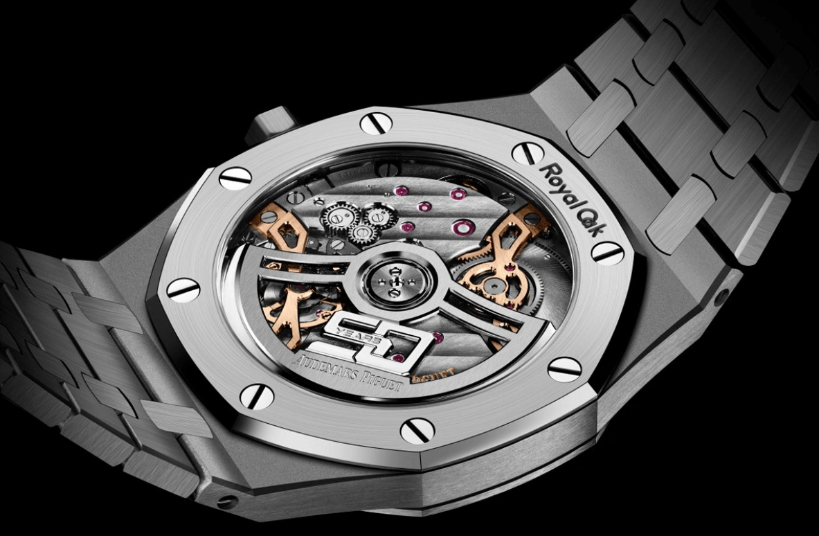 Audemars Piguet,Royal Oak 39mm,39mm,Stainless Steel,Blue,Automatic,Day,55hours,Edward Christopher Sheeran,Ed Sheeran,16202ST,16202ST.OO.1240ST.01 50th