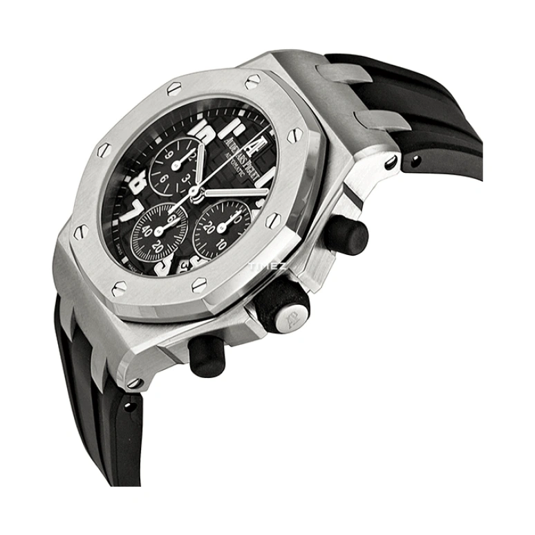 Audemars Piguet,Royal Oak Offshore 37mm,37mm,Stainless Steel,Black,Automatic,Chronograph,Day,26283ST,26283ST.DD.D002CA.01
