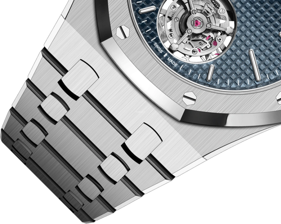 Audemars Piguet,Royal Oak 39mm,39mm,Stainless Steel,Blue,Automatic,Tourbillon,50hours,26670ST,26670ST.OO.1240ST.01