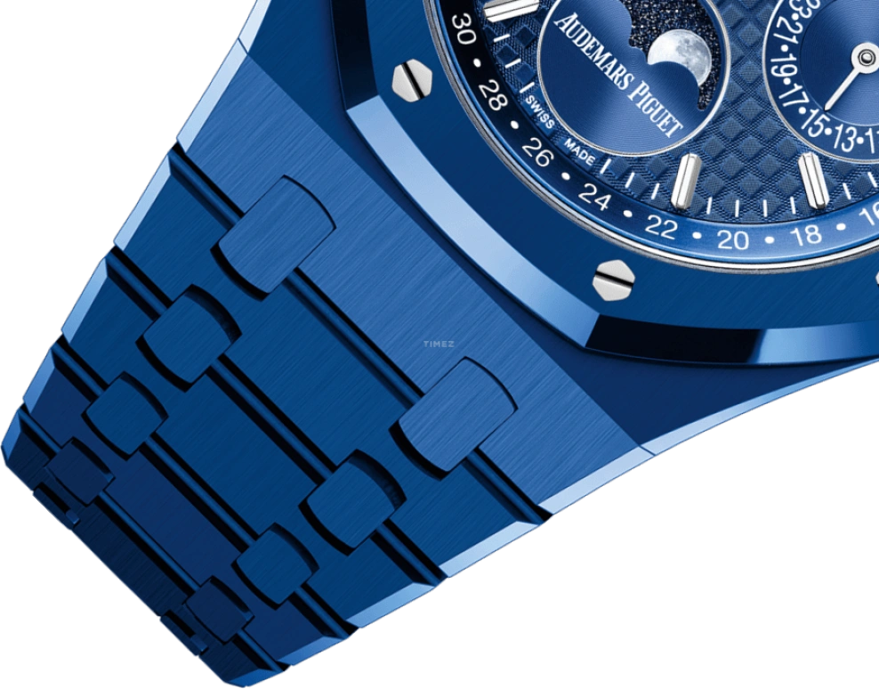 Audemars Piguet,Royal Oak 41mm,41mm,Ceramic,Blue,Automatic,Moonphase,Perpetual Calendar,Leap Year,Month,40hours,In-house Caliber,Virgil van Dijk,stevenzhang91,LeBron James,Steven Zhang,Kyle Lowry,26579CS,26579CS.OO.1225CS.01