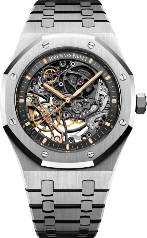 Audemars Piguet,Royal Oak 41mm,41mm,Stainless Steel,Grey,Automatic,45hours,In-house Caliber,Jayson Tatum,Declan Rice,Taco Jay,15407ST,15407ST.OO.1220ST.01