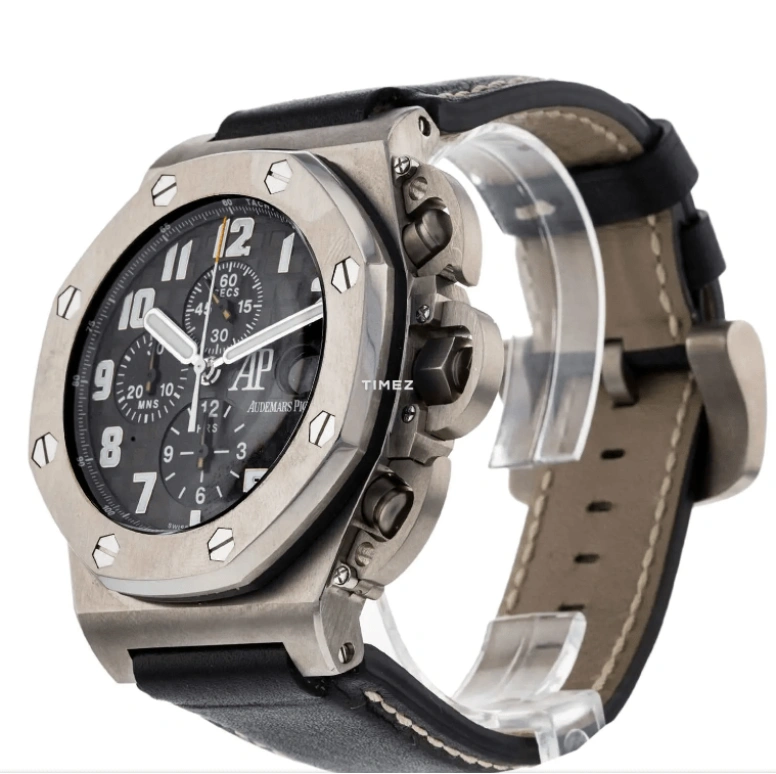 Audemars Piguet,Royal Oak Offshore 48mm,48mm,Titanium,Grey,Automatic,Chronograph,Day,25863TI,25863TI.O.A001CU.01