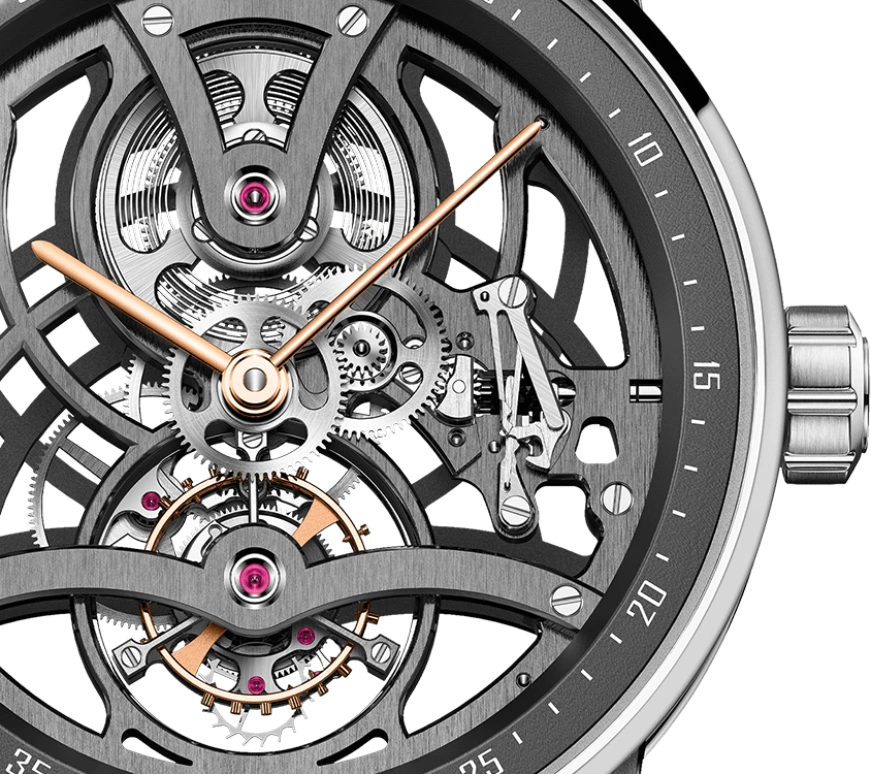 Audemars Piguet,CODE 11.59 41mm,41mm,White Gold,Rose Gold,Grey,Handwound,Tourbillon,80hours,26600CR,26600CR.OO.D009KB.01