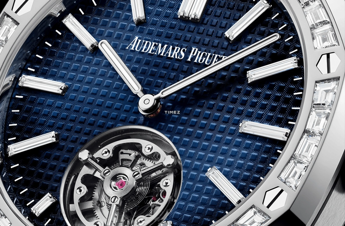 Audemars Piguet,Royal Oak 37mm,37mm,White Gold,Blue,Automatic,Tourbillon,50hours,Chocolate Droppa,Kevin Hart,Lil Kev,26660BC,26660BC.ZZ.1356BC.01