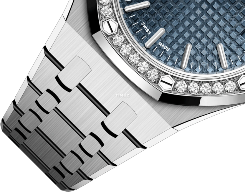 Audemars Piguet,Royal Oak 37mm,37mm,Stainless Steel,Blue,Automatic,Day,60hours,15551ST,15551ST.ZZ.1356ST.05